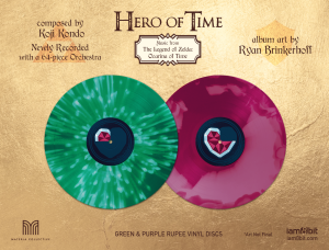 Hero of Time 2xLP (Music from The Legend of Zelda- Ocarina of Time) (cover 5)